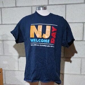 2014 Special Olympics USA Games Blue T-shirt Unisex Size XL